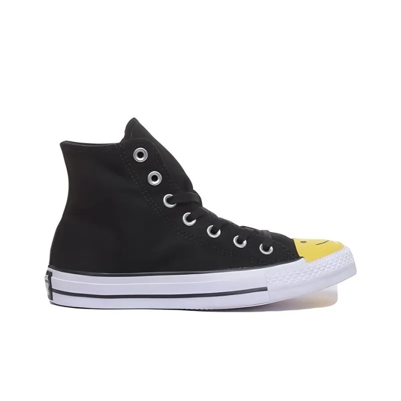 Converse Chuck Taylor All Star High 'Smiley Face Black'-1