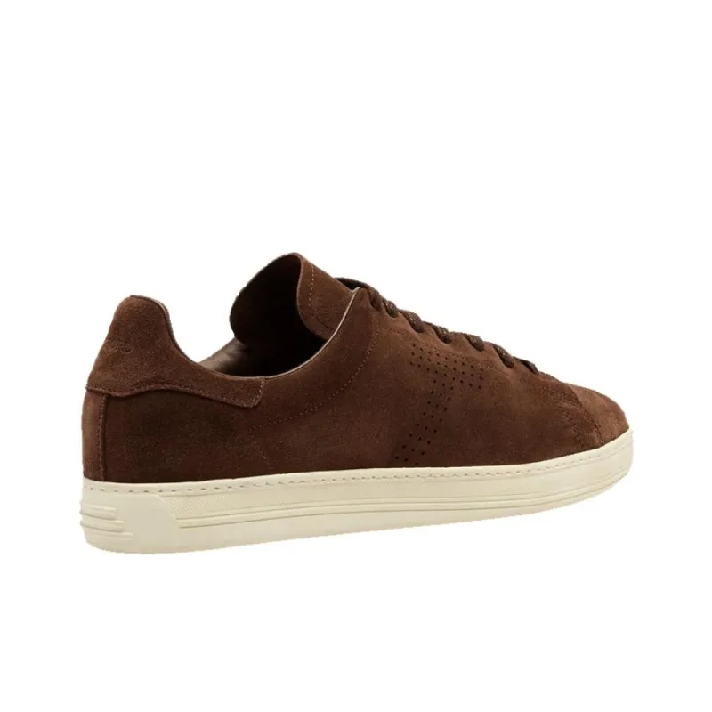 TOM FORD Warwick Skateboard Shoes 5cm Men's Brown-2