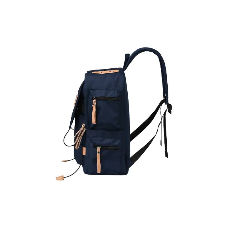 Yohji Kimura Oxford Backpack Regular Unisex Red/Gray/Navy Blue/Black-19