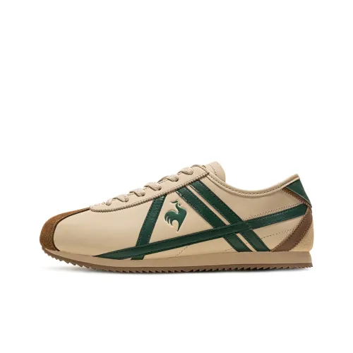 Le Coq Sportif Anti Slip Wear Resistant Low Top Running Shoes Unisex Orange