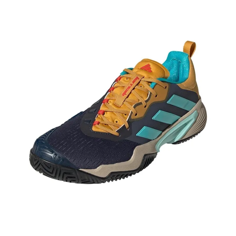 Adidas Barricade Shadow Navy Flash Aqua Bright Red-2