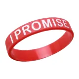 IP Red White Text