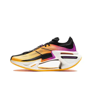 LiNing Shadow 3.0 Cushioned Wear Resistant Breathable Rebound Low Top Running Shoes Unisex Orange Black