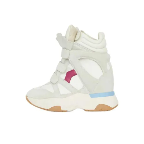 ISABEL Walking Balskee High-Top Casual Shoes Women's White