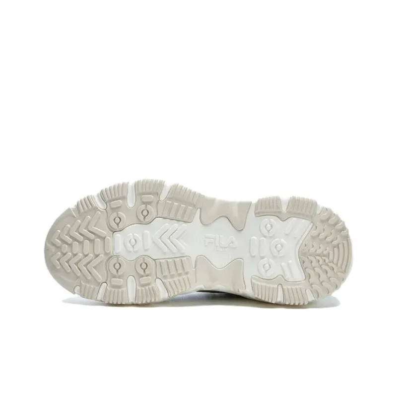 FILA Ravagement 2 Anti Slip Wear Resistant Low Top Casual Shoes Women's Gray White-4