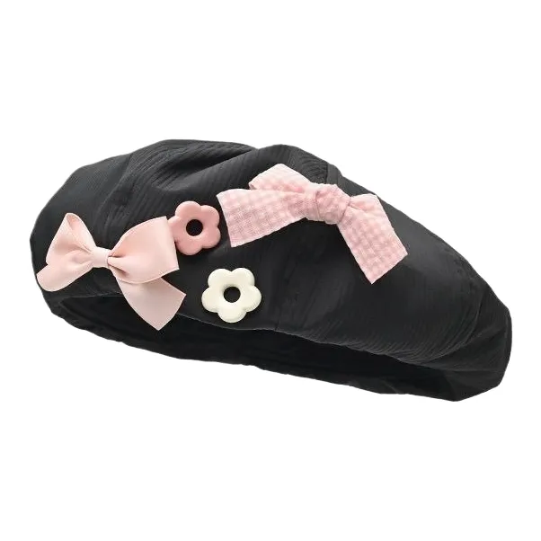 SLEEPYWALK Polyester Berets Women's-4