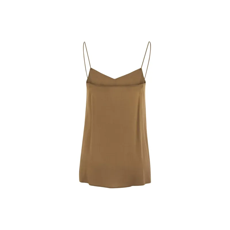 Fabiana Filippi Bead detail Crepe Top-1