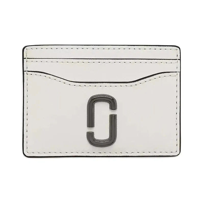 MARC JACOBS Logo plaque Leather Cardholder-0