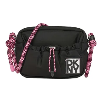 DKNY Nylon Camera Bag Shoulder Bag Crossbody Bag Women's Black
