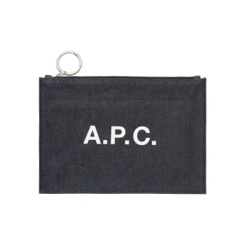A.P.C Cotton Clutch Unisex Indigo