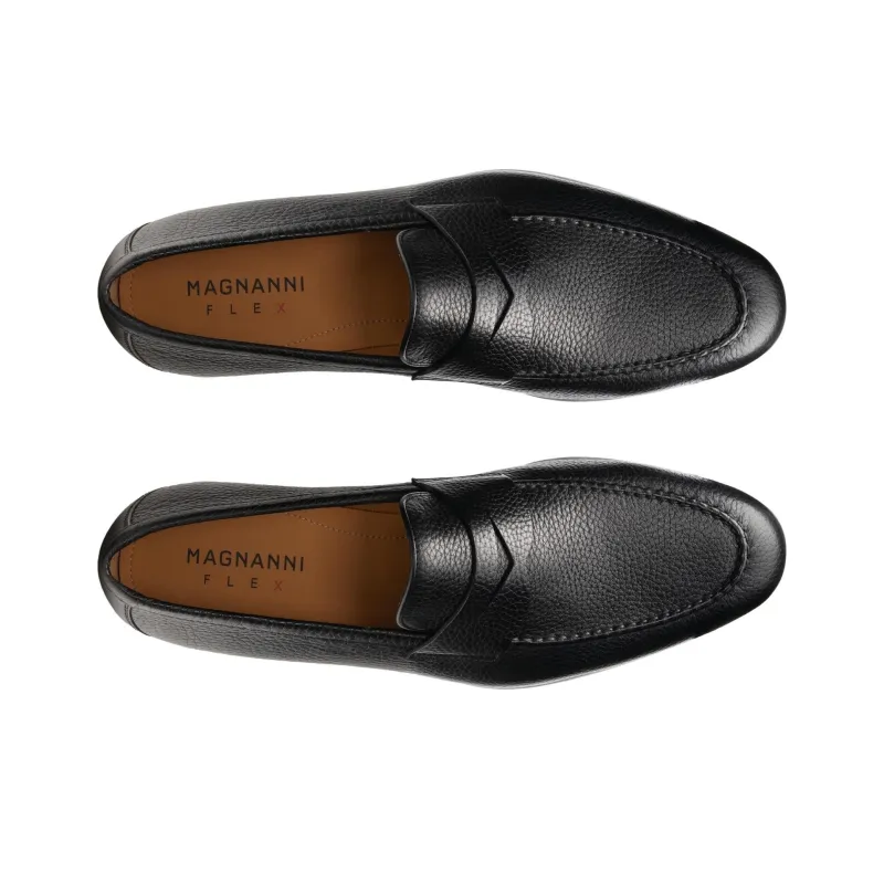 Magnanni Diezma II Loafers Men's Black-3