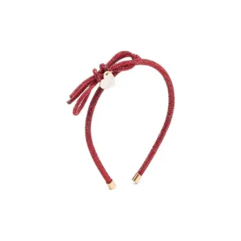 MONNALISA Crystal embellished Bow detail Headband