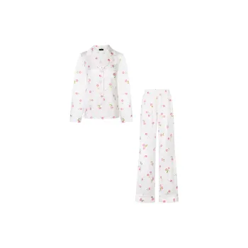 SILKY MIRACLE SS24 Pajama Set Women's Rose Print