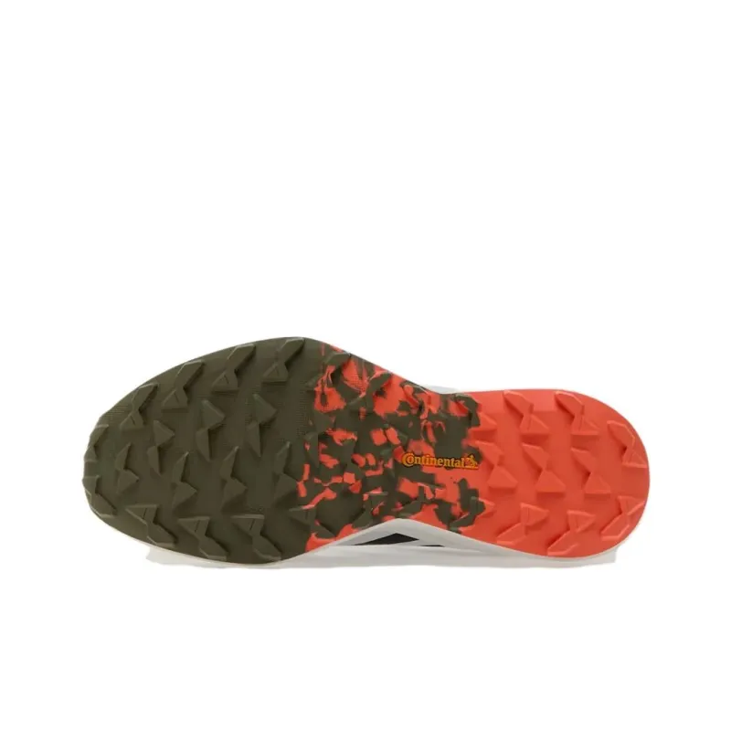 Adidas Terrex Agravic 3 Trail Olive Strata Grey Semi Impact Orange-4