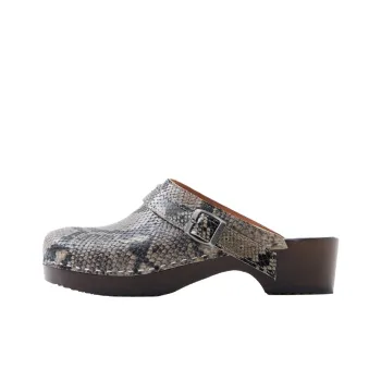 Swedish Hasbeens x FILIPPA K Wrap-toe Slippers Unisex Black