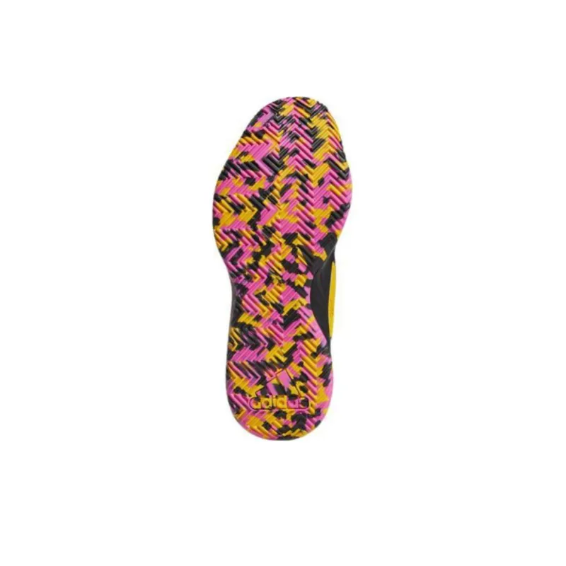 Adidas Dame 5 Core Black Shock Pink-4