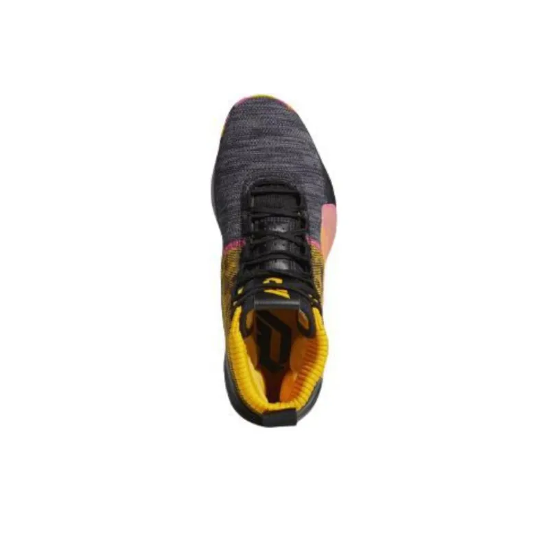 Adidas Dame 5 Core Black Shock Pink-3