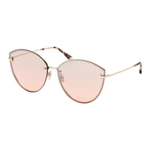 TOM FORD Eyewear Evangeline Oversize-frame Sunglasses