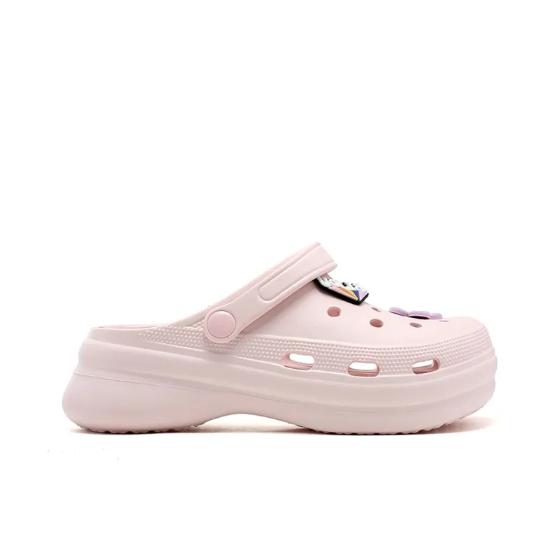 OUBT Sweet Style Closed Toe Half Slippers Fashion Beach Clogs Women's-7