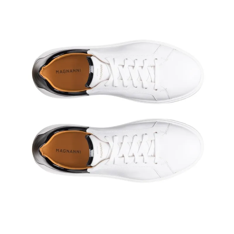 Magnanni CASTILLO II Low-Top Skateboard Shoes Men's White-3
