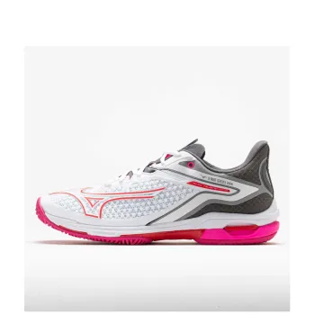 Mizuno Women's Wave Exceed Tour 6 AC 'White Radiant Red'