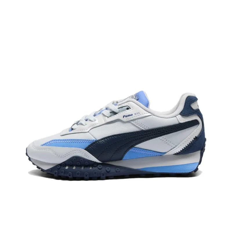 PUMA Blktop Rider Cushioning, Slip Resistant, And Abrasion Resistant Low Top Casual Running Shoes Women's Gray Blue-0
