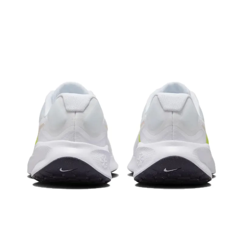 Nike REVOLUTION 7 Anti Slip Wear Resistant Low Top Casual Running Shoes Women's White Yellow-3