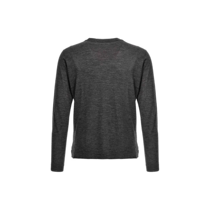Zanone Long Sleeved Crewnek Knitted Top-1