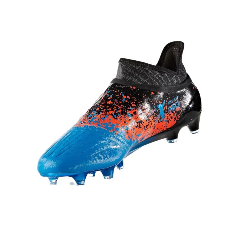 Adidas Anti-Slip And Wear-Resistant Coverage Soccer Shoes Men's Blue Black-1