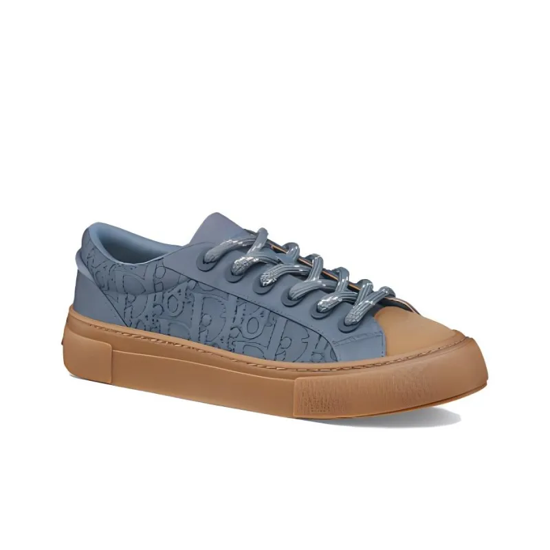 STONE ISLAND x DIOR B33 Capsule Collection Platform Shoes Skateboard Shoes Men's Blue-3