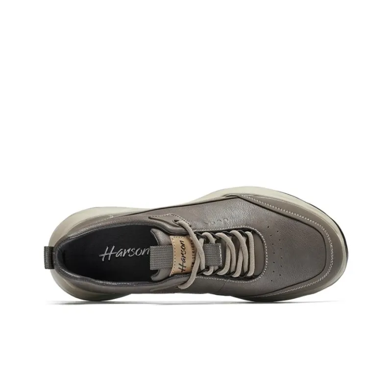 HARSON Non slip Breathable And Wear resistant Low Top Casual Shoes Men's-2
