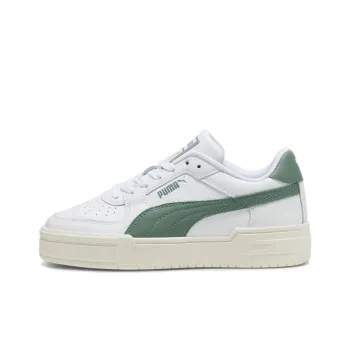PUMA Ca Pro Anti Slip And Wear Resistant Breathable Low Top Skateboard Shoes Unisex White Green