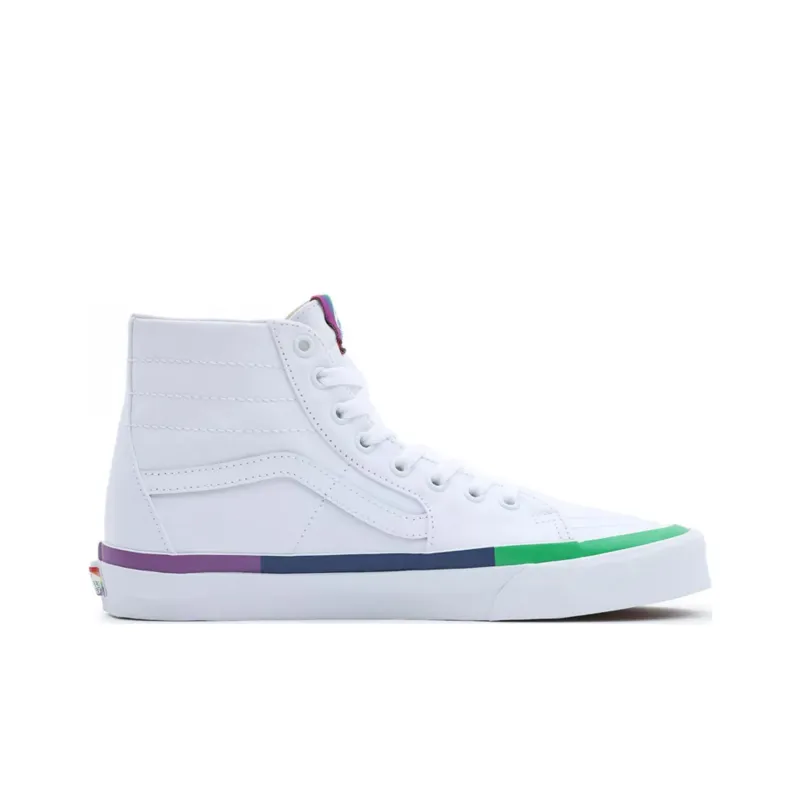 Vans SK8 HI Tapered High Top Sneakers White-1