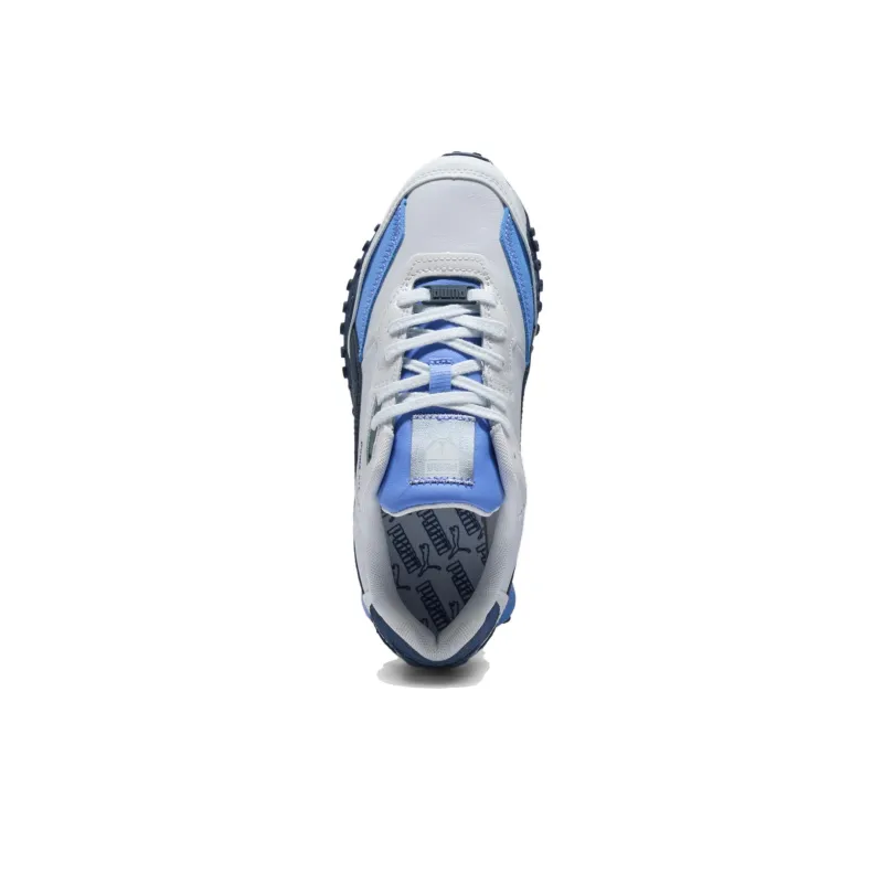 PUMA Blktop Rider Cushioning, Slip Resistant, And Abrasion Resistant Low Top Casual Running Shoes Women's Gray Blue-3