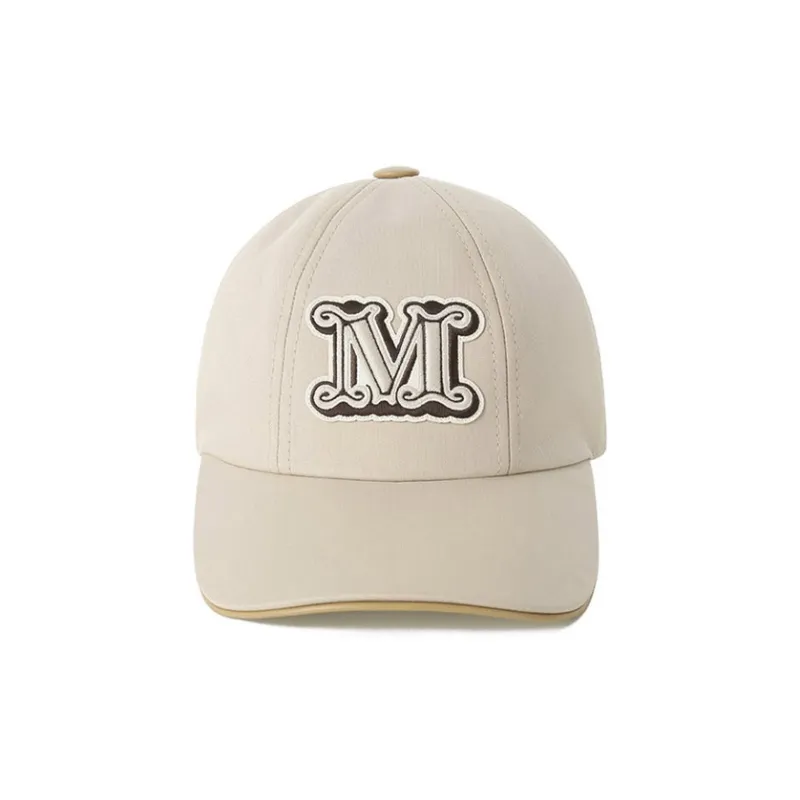 MaxMara Logo appliqué Cotton blend Hat-2