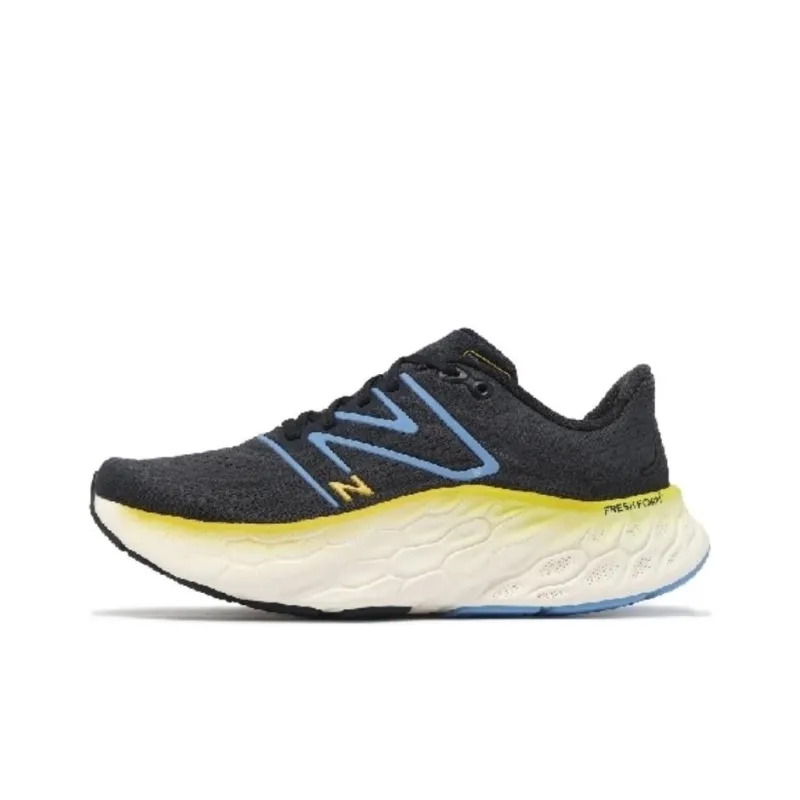 New Balance Fresh Foam X More V4 'Black Yellow'-0