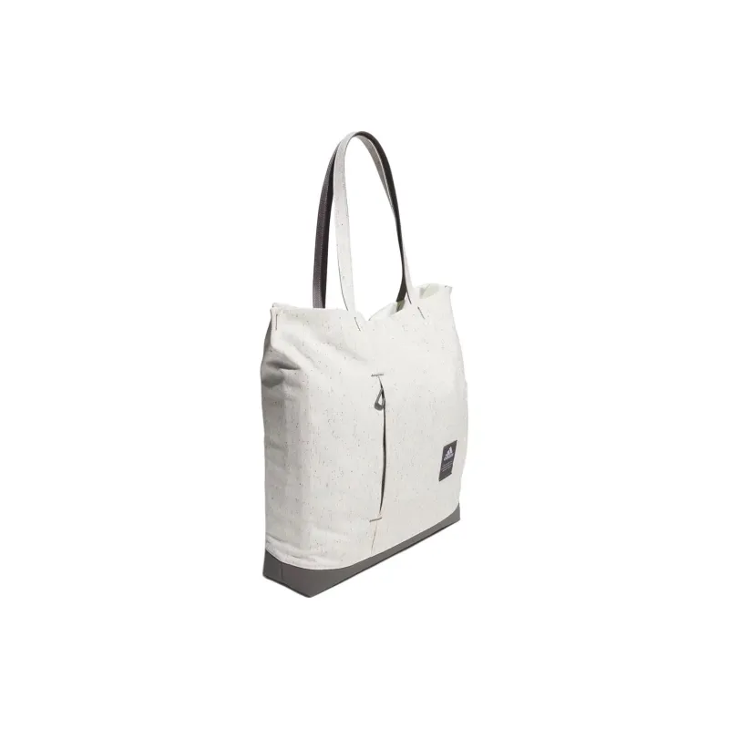 Adidas Fabric Tote Bag Shopping Bag Shoulder Bag Handbag Regular Unisex White-1