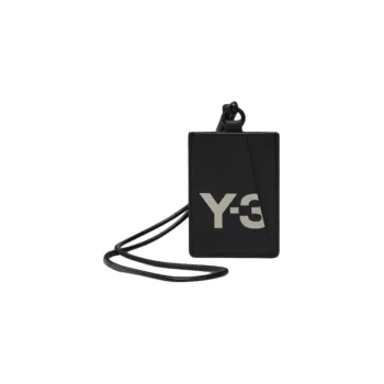 Y-3 Printed Leather Card Holder