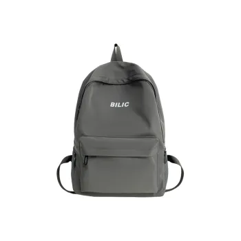 MOK High Quality Composite Fabric Backpack Regular Unisex Gray/Black/Burgundy/Ecru