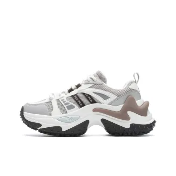 FILA SOFIA 3 Anti Slip And Wear Resistant Rebound Low Top Casual Shoes Women's Gray White