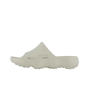 Columbia Slip Resistant Slide Slippers Men's Ivory