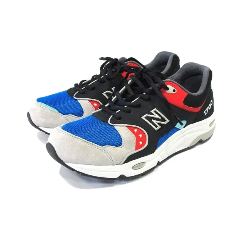 New Balance 1700 Series Low Top Black/Red/Blue-2