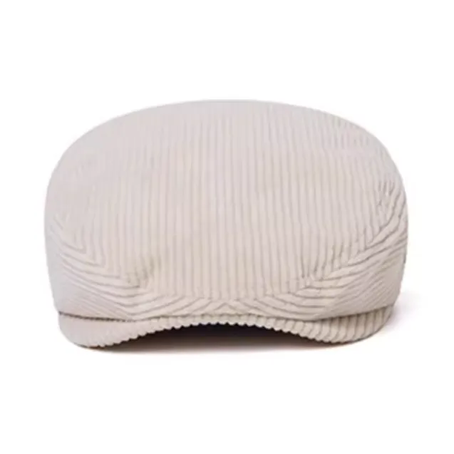 New Era Corduroy Berets Unisex Beige-1