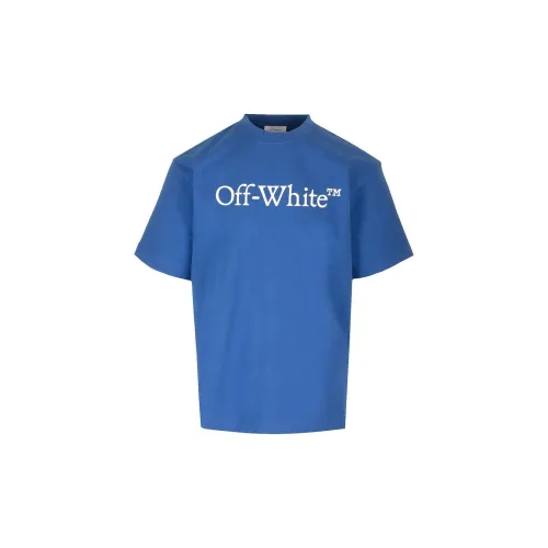 OFF-WHITE Big Bookish Skate Cotton T-shirt