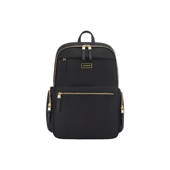 SAMSONITE Fabric Backpack Small Size Unisex Black/Antique Pink