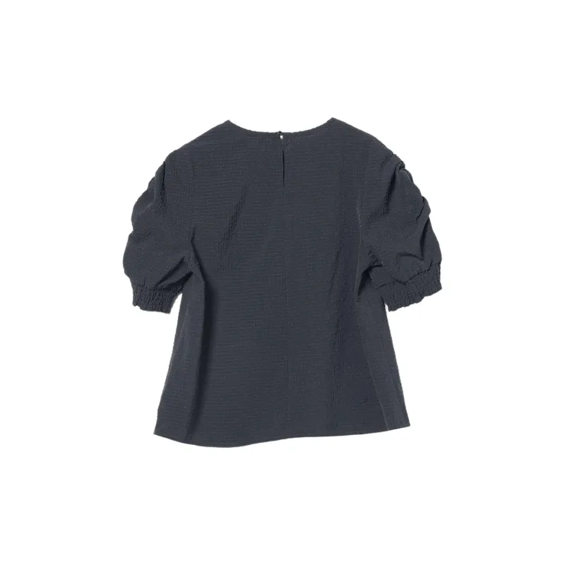Beams Shirt Women's Marine Blue-1