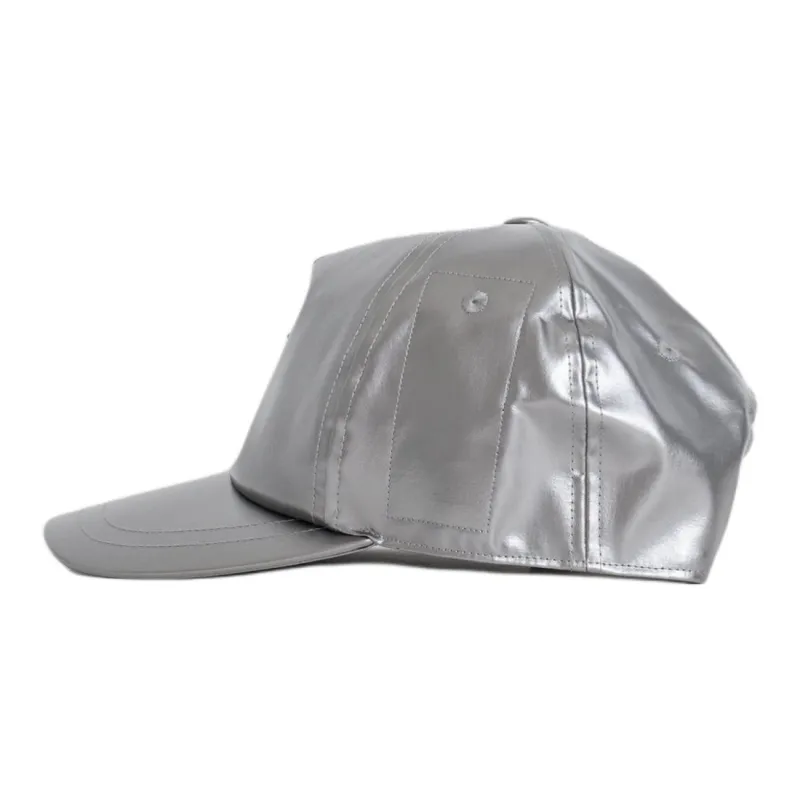 RICK OWENS/RO Nylon Baseball Caps Men's Silver-2