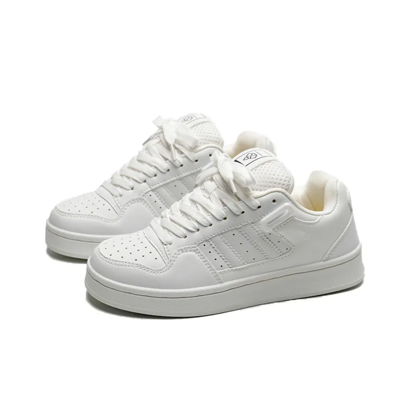 Circle Small Coverage Lightweight Breathable Height Increasing Low Top Skateboard Shoes Unisex-24