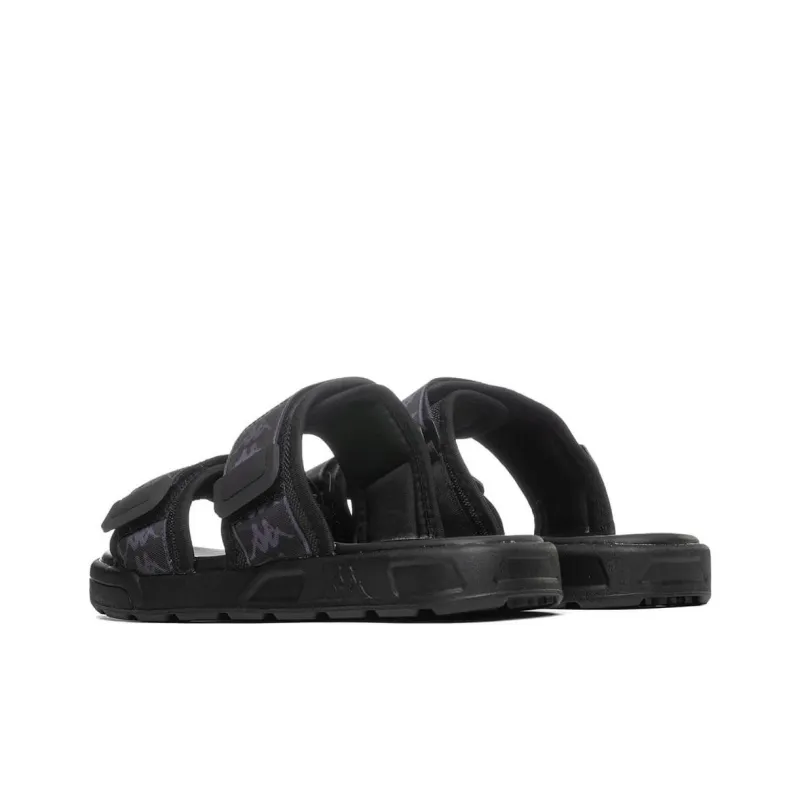 Kappa BANDA Quiet Slide Slippers Men's Black Gray-3