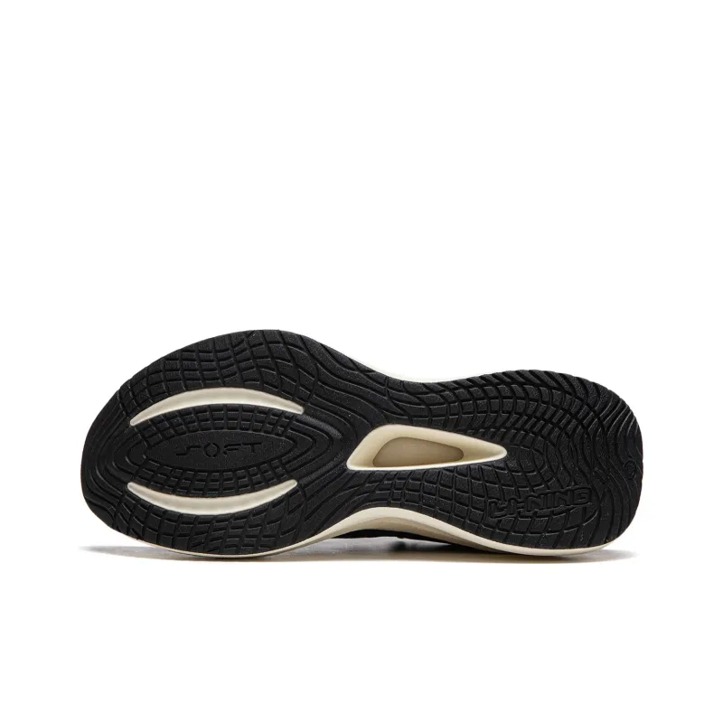 LiNing Soft Go Ma Rebound Anti-Slip And Wear-Resistant Low-Top Casual Shoes Women's Black-4